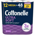 Cottonelle Ultra Soft Toilet Paper - 12 Mega Rolls