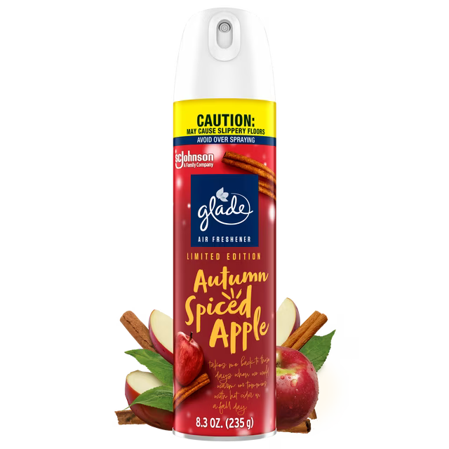 Glade Apple Ambientador en Aerosol para Hogar, 8 oz