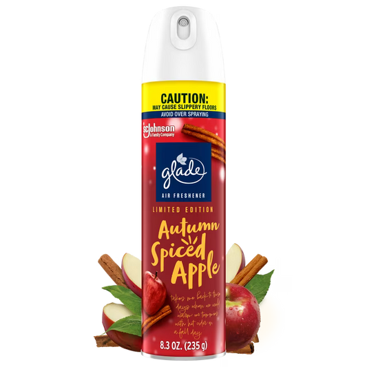 Glade Apple Ambientador en Aerosol para Hogar, 8 oz