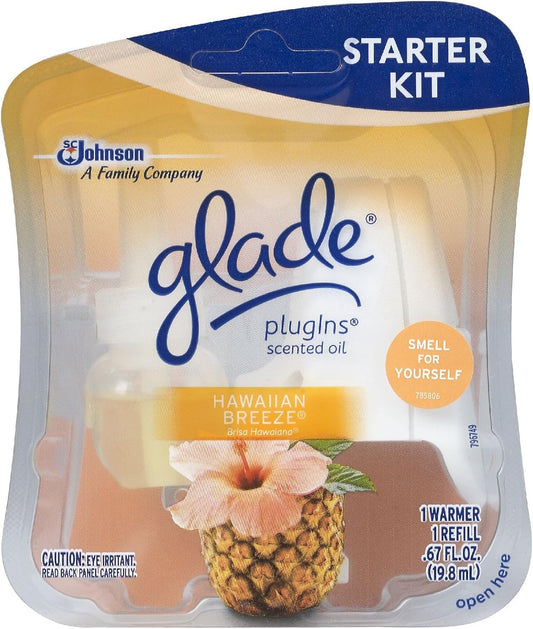 Glade PlugIns Scented Oil Starter kit  Air Freshener  Hawaiian Breeze®  1.34 oz Farmacias savia