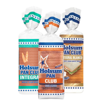 Pan Holsum blanco, integral o integral blanco 24 oz