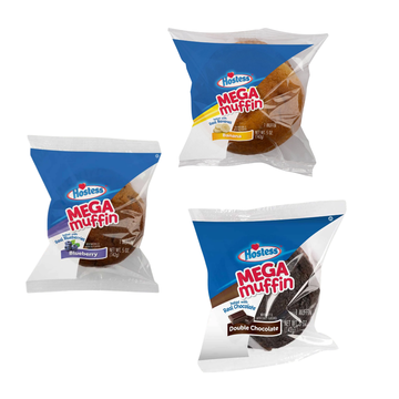 Hostess Mega Muffin 5 oz: elige Banana, Blueberry o Double Chocolate