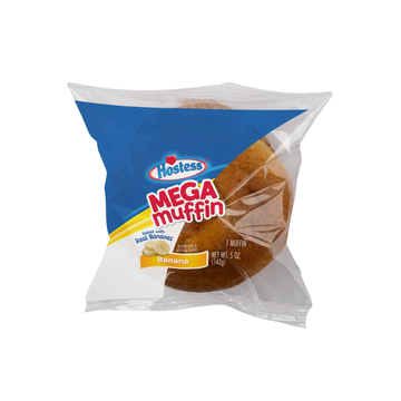 Hostess Mega Muffin Banana 5 oz muffin individual