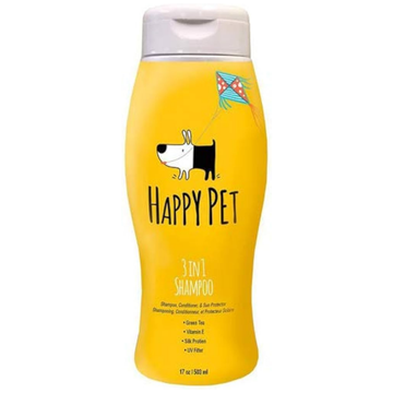 Happy Pet 3 in 1 Shampoo (17oz)