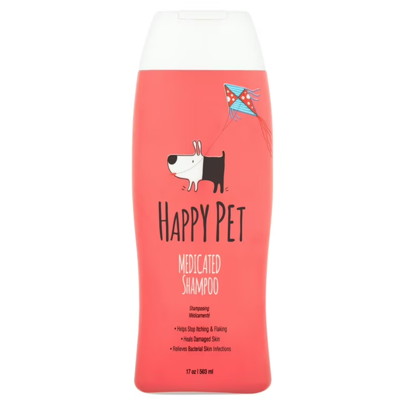 Happy Pet Medicated Shampoo (17oz)