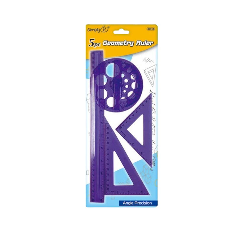 Juego de geometría 5 pcs