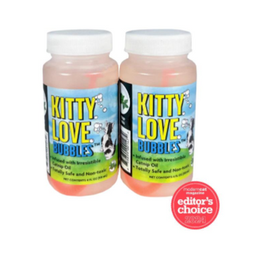 Burbujas para gatos aroma catnip