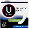 U by Kotex Maxi Long Pads without Wings (22 units)