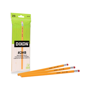 Dixon #2 Woodcase Pencils (20 Pack)