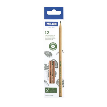 Lápices de grafito Milán 12 pc (HB)