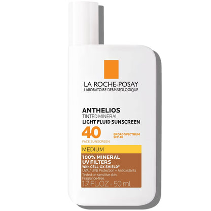 La Roche-Posay Anthelios Protector Solar Mineral con Color FPS 40 para Rostro