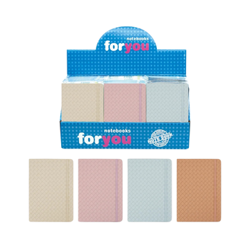 Libreta portátil 160 páginas tamaño 5.5×8.3″ con cubierta suave