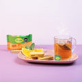 Galletas TOSH, Sándwich Multicereal Mousse de Naranja