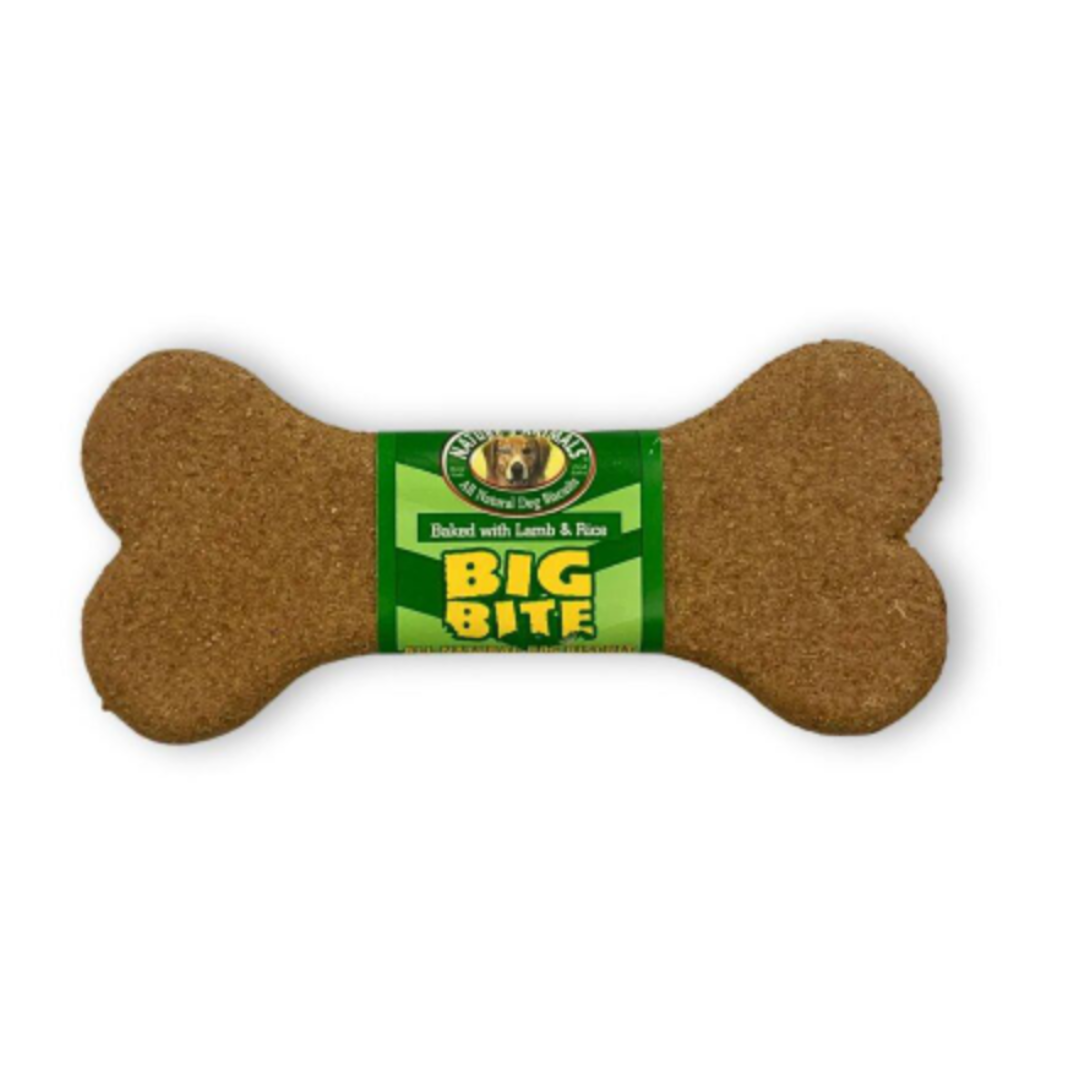 Nature's Animals Big Bite dog biscuit lamb rice