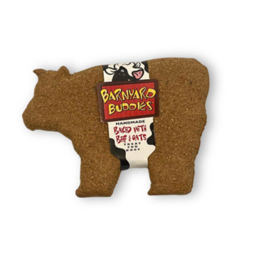 Nature's Animals Barnyard Buddies dog biscuit beef oats