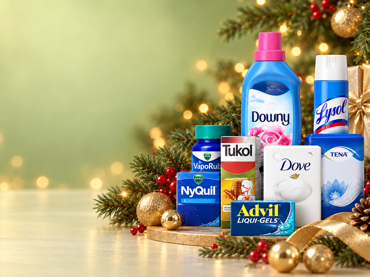 PRODUCTOS PARA LA VENTA EN FARMACIAS SAVIA EN NAVIDAD 2026 COMO, NYQUIL, DOWNY, TUKOL, DOVE,
