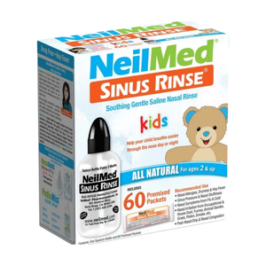 Spray salino NeilMed Pediatric para congestión nasal de niños