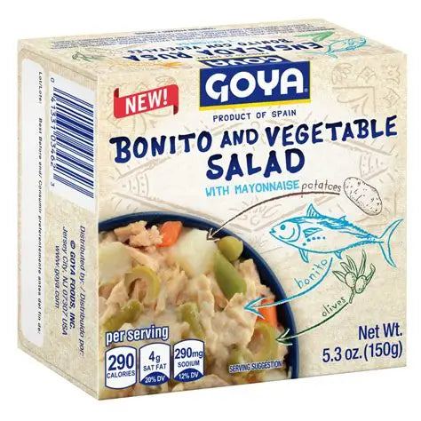 Ensalada Rusa | Tuna & Vegetable Salad with Mayo  | GOYA | 5.3 oz