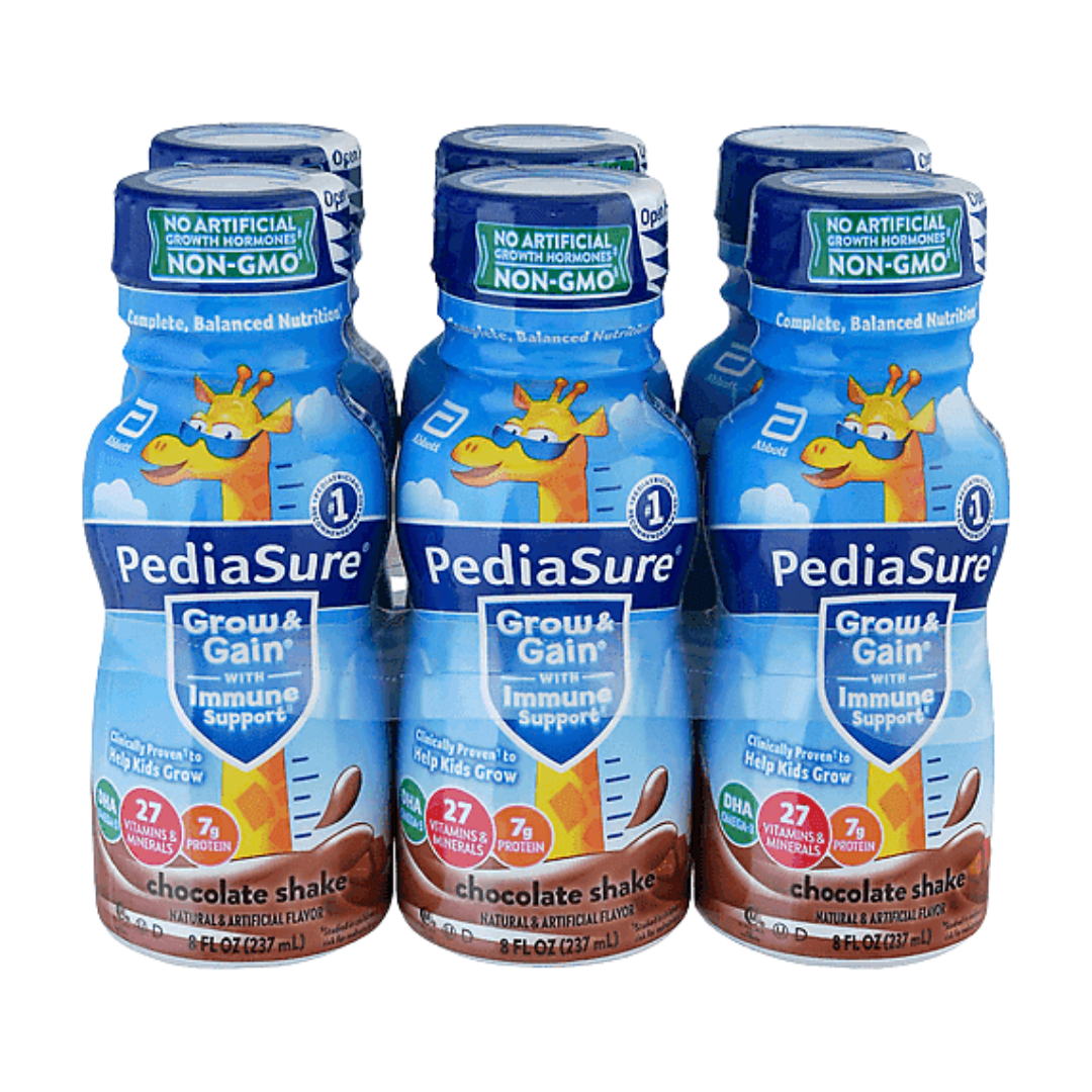 PediaSure batido nutricional chocolate 6×8 oz