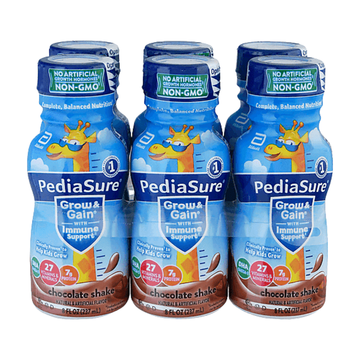 PediaSure batido nutricional chocolate 6×8 oz