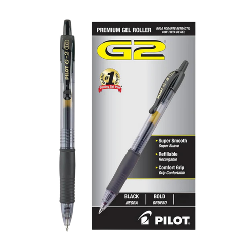 Pilot G2 Premium Gel Roller Pen (0.7 mm, Black)