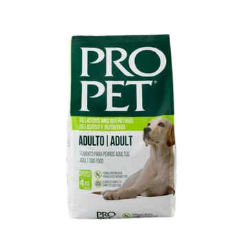 Saco de alimento seco Pro Pet Adulto de 8.8 lb para perros adultos