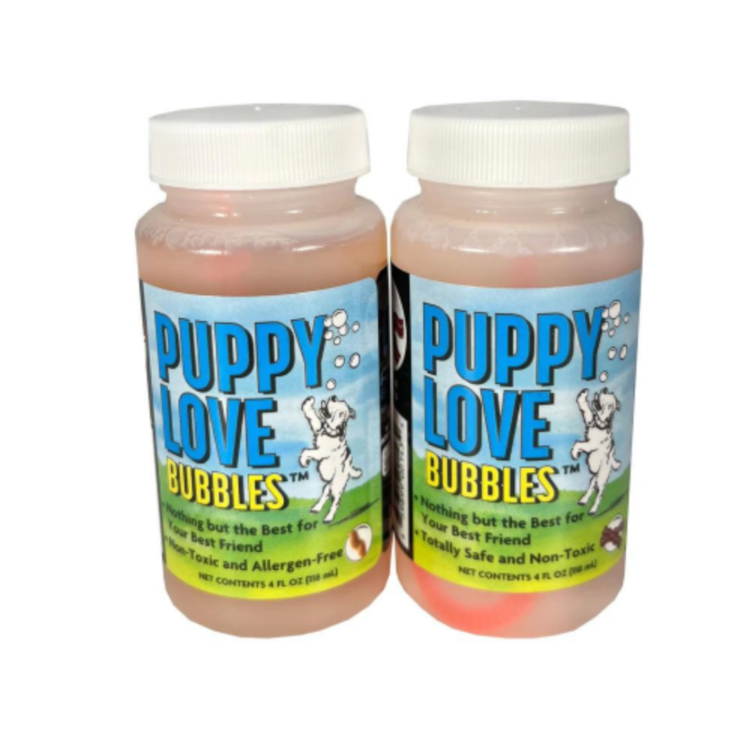 Puppy Love Bubbles Peanut Butter burbujas para perros