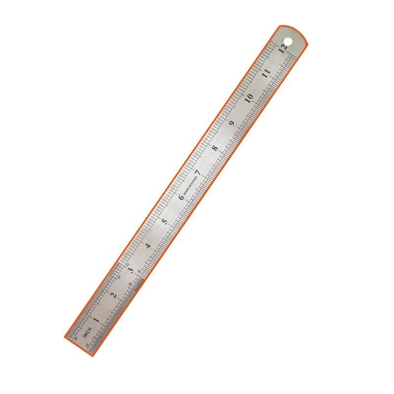 Regla metálica 12 ″