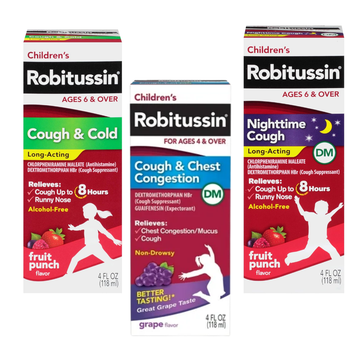 Robitussin jarabe tos niños variedad 4 oz