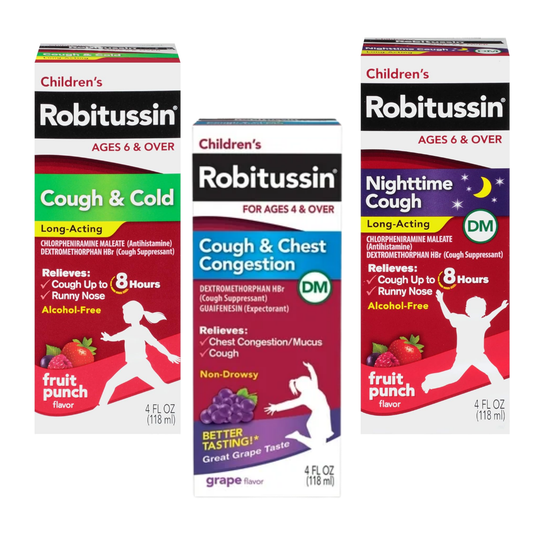 Robitussin jarabe tos niños variedad 4 oz