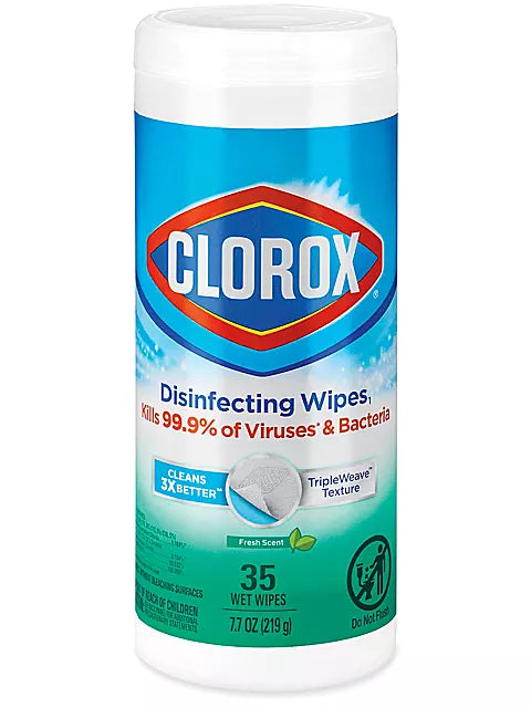 Toallitas desinfectantes Clorox® - Aroma fresco, 35 unidades