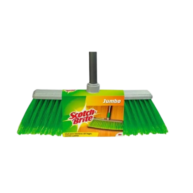 Scotch‑Brite Broom with Soft Bristles