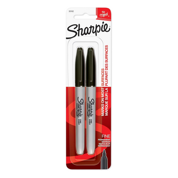 Sharpie Fine Point Permanent Markers 2 ct