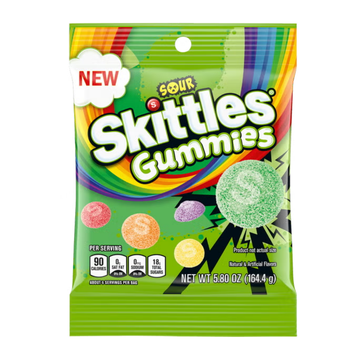Skittles Gummies Wild Berry 5.8 oz gomitas frutales