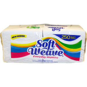Soft Weave Napkins - 250 Count