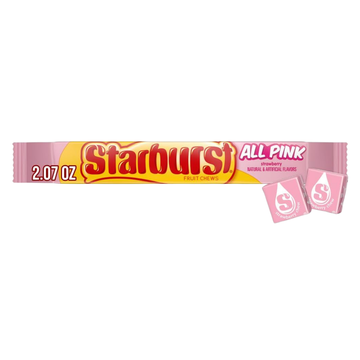 Starburst Strawberry 2.07 oz caramelos frutales