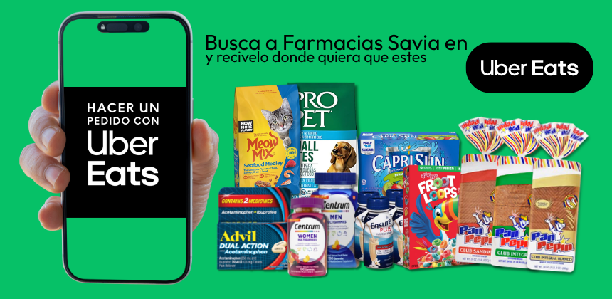 farmacias savia en uber eat