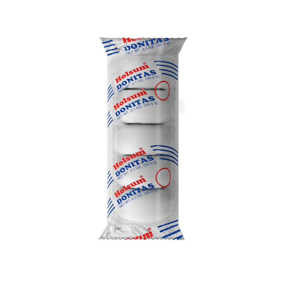 Holsum Donitas Powdered Sugar Mini Donuts (2.1oz) image