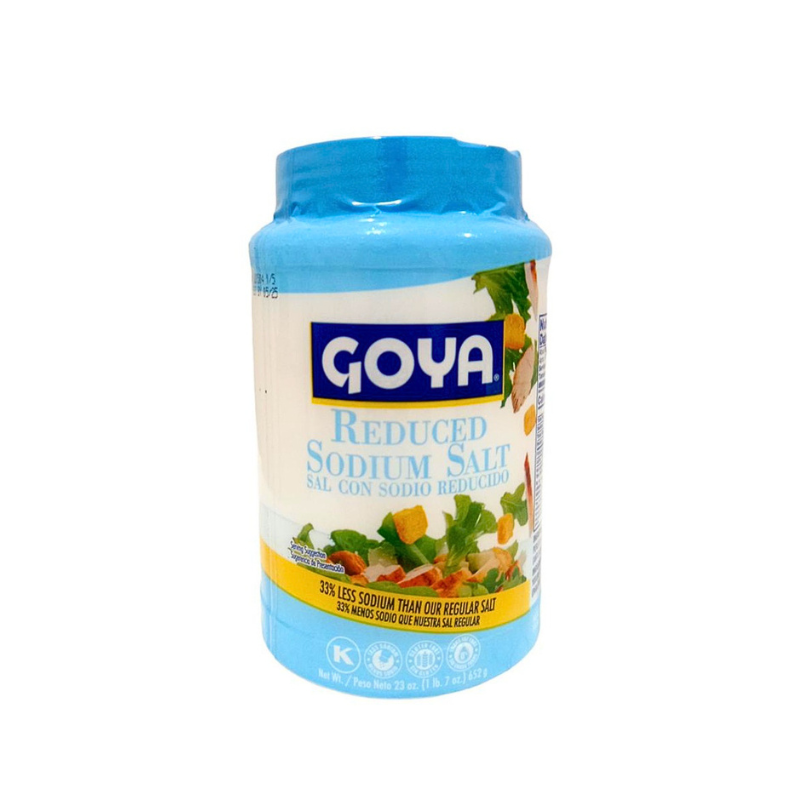 Sal GOYA 33% Menos Sodio de 23 oz