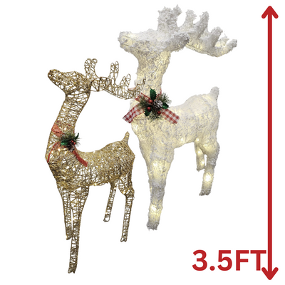 Venado Decorativo de Navidad 3.5ft AA2024-11-0893/0899