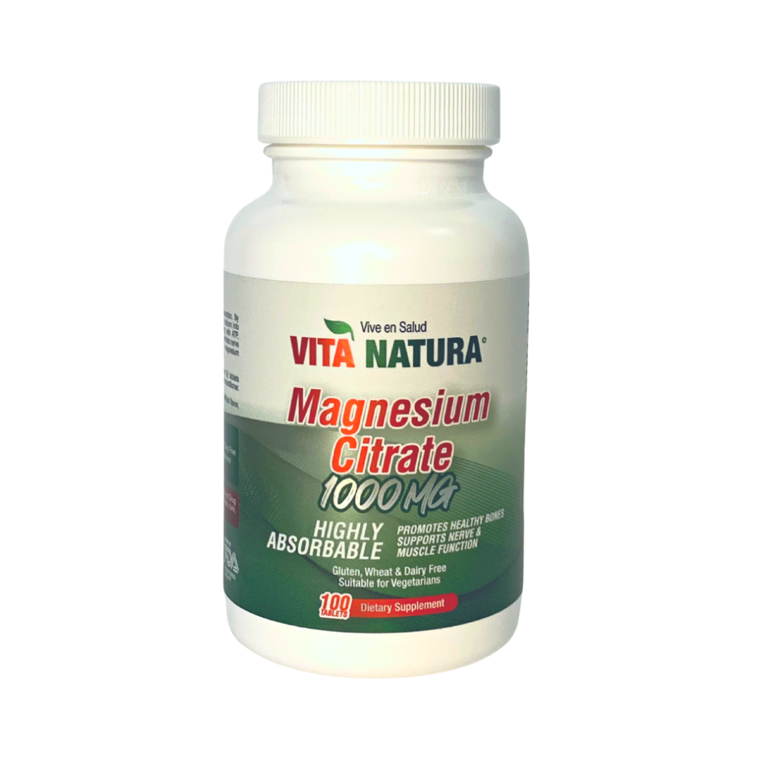Vita Natura citrato de magnesio 100 tablets