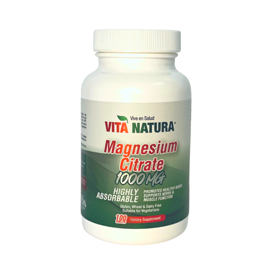 Vita Natura citrato de magnesio 100 tablets