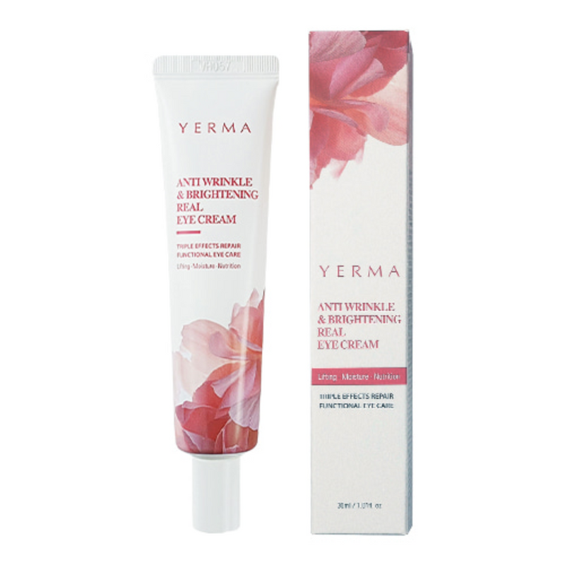 YERMA Anti-Wrinkle Brightening Real Eye Cream (30ml)