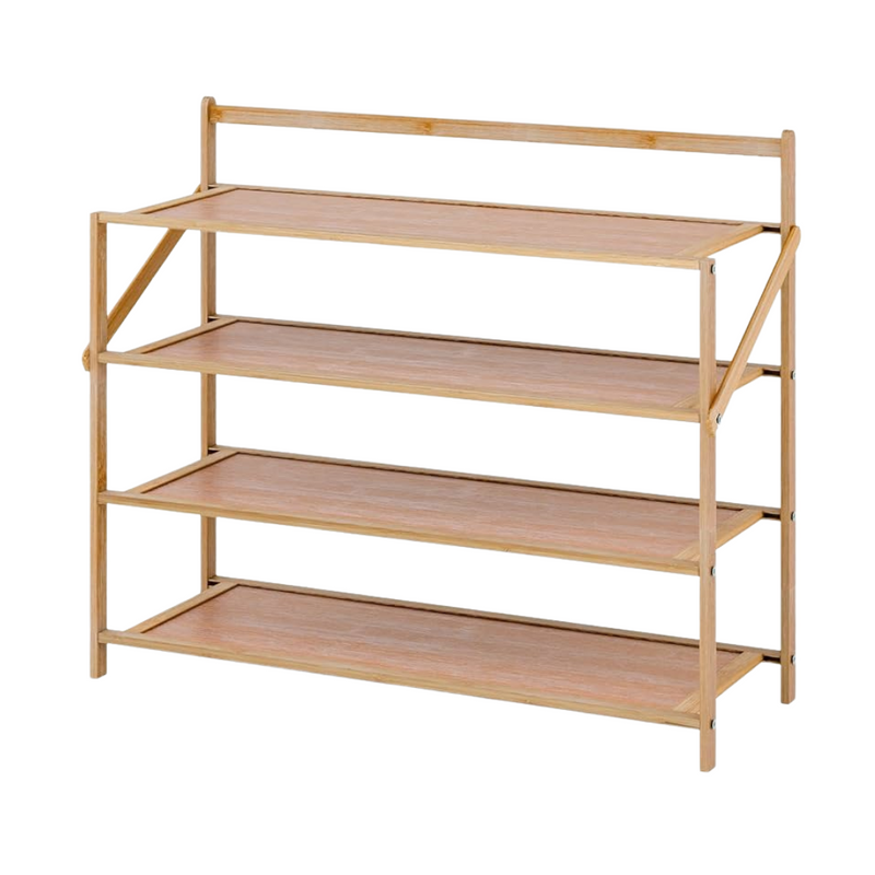 4‑Tier Bamboo Shoe Rack (AA2024‑11‑0309)