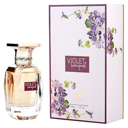 Afnan Ladies Violet Bouquet EDP 2.7 oz