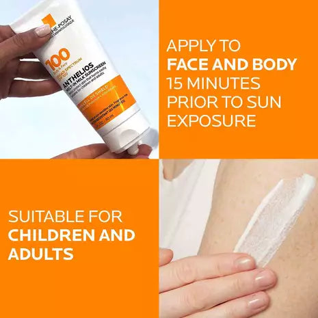La Roche-Posay Anthelios Melt-In Milk Protector Solar FPS 100 para Rostro y Cuerpo