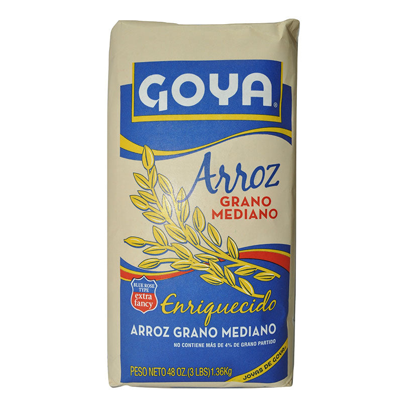 Arroz de Grano Mediano| GOYA| 3 lb