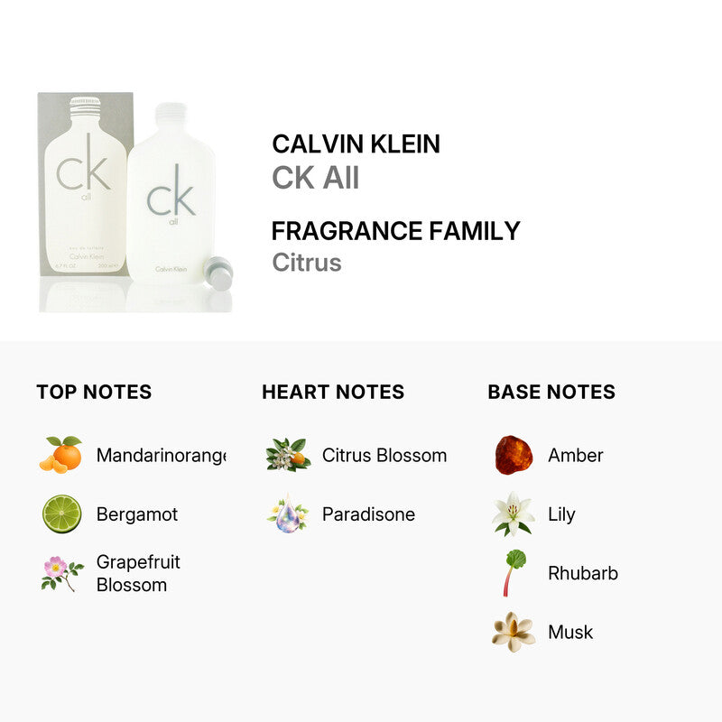 Calvin Klein All Eau de Toilette Hombre (200ml)