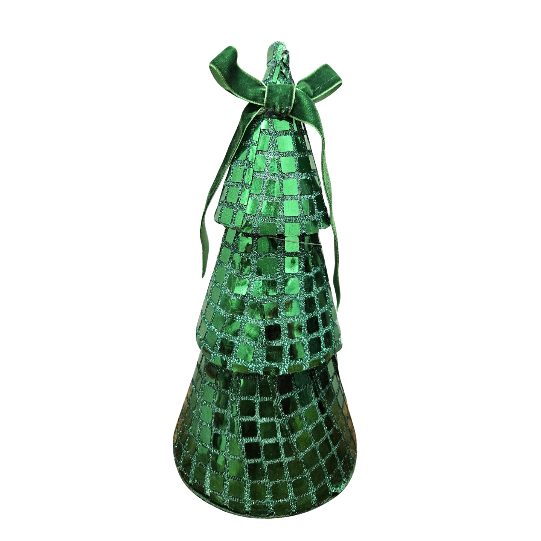 Ornamentos Navideños Disco – Bola y Árbol Brillante (2 Modelos) | 018697665051 / 018697664917
