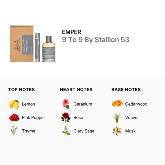 Emper 9 to 9 by Stallion 53-100ml with a Free 20ml